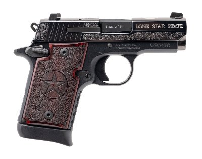 "Sig Sauer P938 ""Lone Star State"" Pistol 9mm (L2025-12066)"