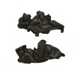 "Authentic Antique Japanese Menuki (MGJ1166)" - 2 of 2