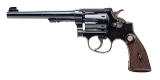 "SMITH & WESSON PRE-WAR K-22 OUTDOORSMAN REVOLVER 22LR (L2025-11779)"