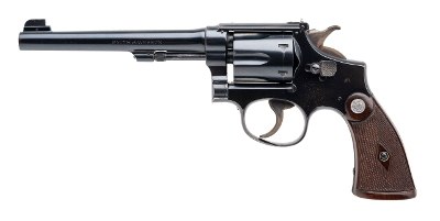 "SMITH & WESSON PRE-WAR K-22 OUTDOORSMAN REVOLVER 22LR (L2025-11779)"