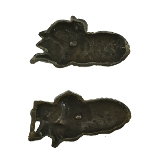 "Authentic Antique Japanese Menuki (MGJ1160)" - 1 of 2