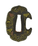 "Genuine Authentic Tsuba (MGJ1119)" - 1 of 2
