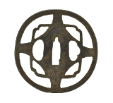 "Authentic Japanese Tsuba (MGJ1085)" - 1 of 2