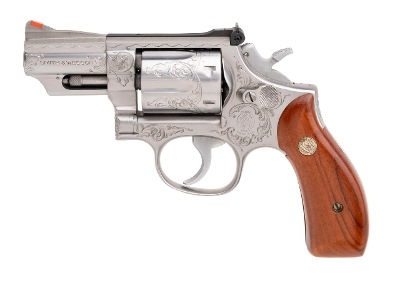 "FACTORY ENGRAVED SMITH & WESSON 66-1 REVOLVER 357 MAGNUM (L2025-10355)"
