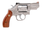 "FACTORY ENGRAVED SMITH & WESSON 66-1 REVOLVER 357 MAGNUM (L2025-10355)" - 2 of 7