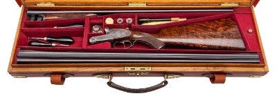 "CASED JAMES PURDEY & SON 12 GAUGE 2 BARREL SET BEST SHOTGUN (L2025-12513)"