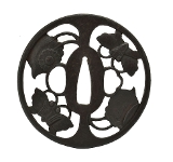 "Authentic Japanese Tsuba (MGJ1134)" - 1 of 2