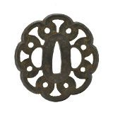 "Authentic Japanese Tsuba (MGJ1080)" - 1 of 2