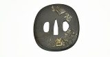"Iron Tsuba Motif of Fierce Horned Oni (MGJ101)" - 2 of 2
