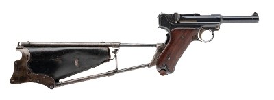 "Very Rare DWM 1902 American Eagle Fat Barrel With Ideal Shoulder Stock (PR69840)"