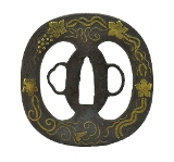 "Genuine Authentic Tsuba (MGJ1122)" - 1 of 2