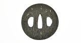 "Iron Tsuba (MGJ186)" - 1 of 2