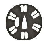"Authentic Japanese Tsuba (MGJ1087)" - 2 of 2