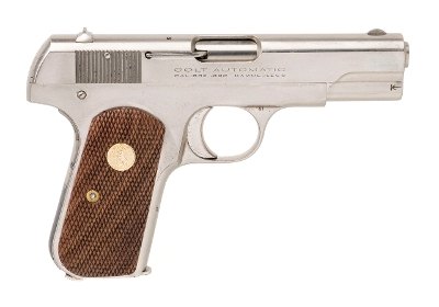 "COLT 1908 POCKET HAMMERLESS PISTOL 380 ACP (L2025-11435)"