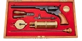 "CASED PIETTA COPY OF THE COLT “TEXAS PATTERSON" PERCUSSION REVOLVER .36 CAL (50534)" - 1 of 10