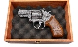 "SMITH & WESSON ENGRAVED MODEL 66-2 REVOLVER 357 MAGNUM (L2025-11167)" - 10 of 10