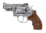 "SMITH & WESSON ENGRAVED MODEL 66-2 REVOLVER 357 MAGNUM (L2025-11167)" - 2 of 10