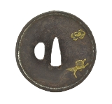 "Authentic Japanese Tsuba (MGJ1083)" - 1 of 2