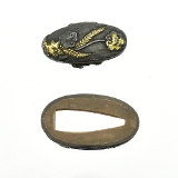 "Authentic antique Japanese Kinko Fuchi Kashira (MGJ926)" - 4 of 4