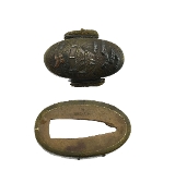 "Authentic antique Japanese Kinko Fuchi Kashira (MGJ945)" - 2 of 4