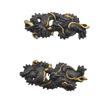 "Authentic Antique Japanese Menuki (MGJ887)" - 1 of 2