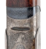"J. PURDEY & SON CASED CONSECUTIVE PAIR OF KEN HUNT ENGRAVED O/U 12 GAUGE BEST GUNS (L2025-12509/10)" - 8 of 25