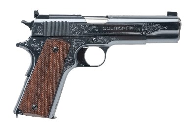 "Factory Engraved Colt Government Model (L2025-12879)"