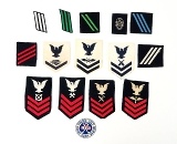 "Lot of Vintage U.S. Navy Rank Chevrons (MM860)" - 1 of 2