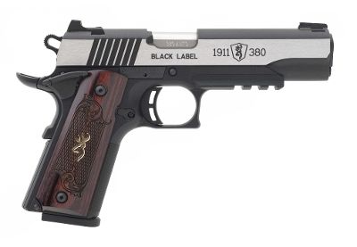 "(SN: 51HYW08720) Browning 1911-380 Black Label Pistol .380 ACP (L2025-14162) NEW"