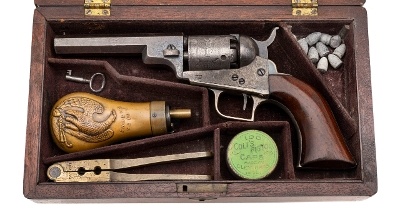 "Cased Colt Baby Dragoon (63641)"