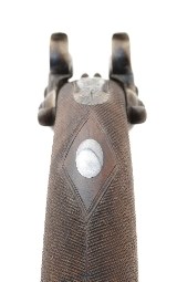 "Beautiful Cased Pair of English Travelers Percussion Pistols (AH6543)" - 12 of 15