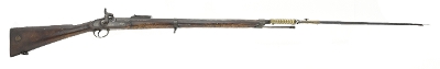 "Civil War Imported Brazilian Light Minié Rifle with Original Bayonet (AL5132) DTX"
