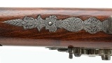"Beautiful Percussion Target Rifle Signed F.W. Moritz in Gold and Outlined in Silver (AL4287) DTX" - 14 of 17