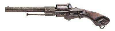 "Civil War Era Lefaucheux Model 1854 Pinfire Revolver (59949)" - Image 6 of 7