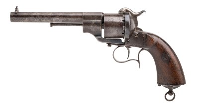 "Civil War Era Lefaucheux Model 1854 Pinfire Revolver (59949)"