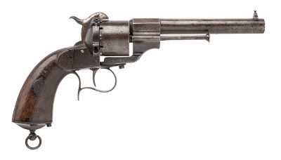 "Civil War Era Lefaucheux Model 1854 Pinfire Revolver (59949)" - Image 3 of 7