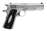 "(SN: GV082367) CNC Colt 'Tuxedo' Government Pistol .38 Super (L2025-13178) NEW" - 1 of 3