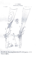 "Rare Merrill, Latrobe, Thomas Sporting Rifle .40 caliber (AL4795) DTX"