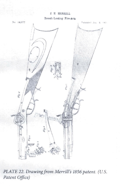 "Rare Merrill, Latrobe, Thomas Sporting Rifle .40 caliber (AL4795) DTX"