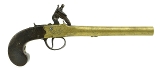 "Pair of British Brass Barrel Pistols Converted from Flintlocks. (AH5391)" - 2 of 5