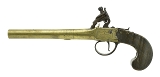 "Pair of British Brass Barrel Pistols Converted from Flintlocks. (AH5391)" - 4 of 5