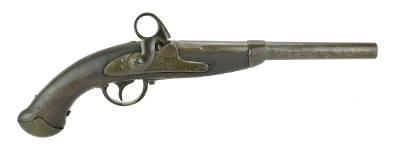 "Dutch Model 1848 Ring Hammer Percussion Pistol (AH5559)"