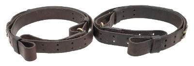 "Lot of 2 M1907 leather rifle slings (12317794) Consignment" - Image 2 of 2