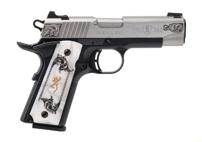 "(SN: 51HYV08041) Browning 1911-380 Black Label Medallion Pistol .380ACP (L2025-14167) NEW"