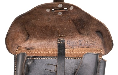 "WW2 cxb 42 P-38 leather pistol holster (12339368)" - Image 4 of 5