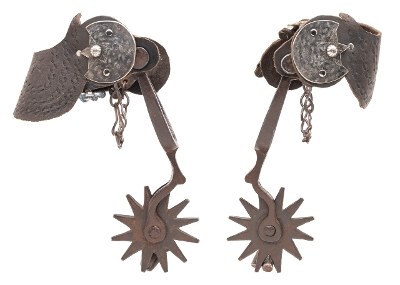 "Mexican Transitional Antique Spurs (MIS70147) Consignment"