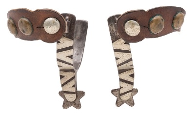 "Vintage Crockett Spurs (MIS70157) CONSIGNMENT"