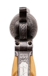 "Incredibly Rare Factory Engraved and Inscribed Colt No. 3 Paterson Revolver (AC1303) CONSIGNMENT" - 3 of 6