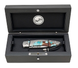 "William Henry B12 Desert Blues Custom Knife (K10286)" - 7 of 8