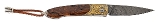 "William Henry B10 Fall Colors Custom Knife (K10294)" - 1 of 8